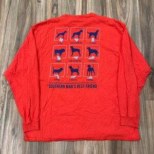 Crown & Ivy Southern Man’s Best Friend Long Sleeve Shirt